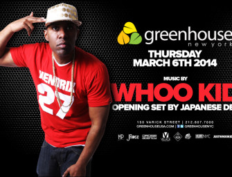 DJ Whoo Kid @ Greenhouse 3/6/14