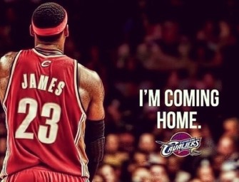 Lebron James Signs With The Cleveland Cavaliers