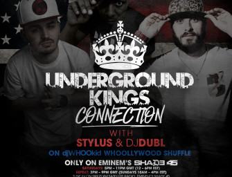 DJ Whoo Kid, DJ Stylus & DJ Dub L Join Forces For The Underground Kings Connection on Shade 45